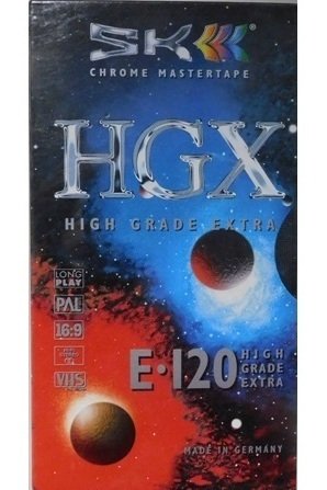 VHS-Videokassette SK HGX E-120 Leerkassette