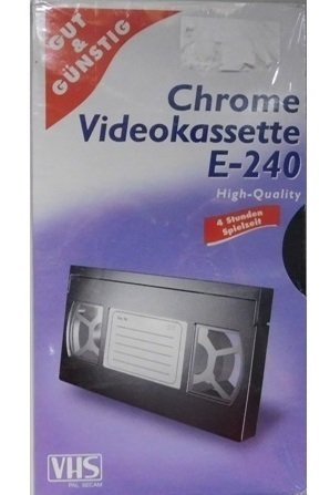 VHS-Videokassetten Gut & Günstig E-240 Leerkassetten