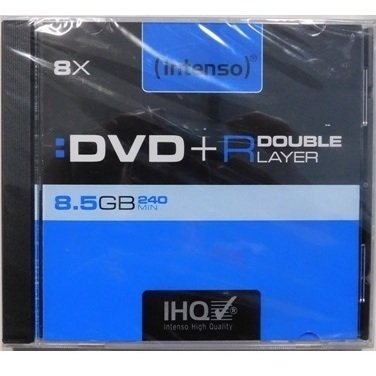 Intenso Rohlinge DVD+R Double Layer 8,5GB 8x NEU und OVP