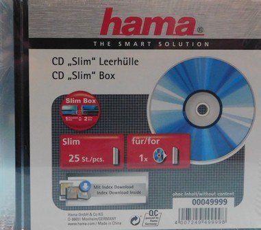 DVD CD Hama Leerhüllen, 25 Stück NEU - Original verpackt