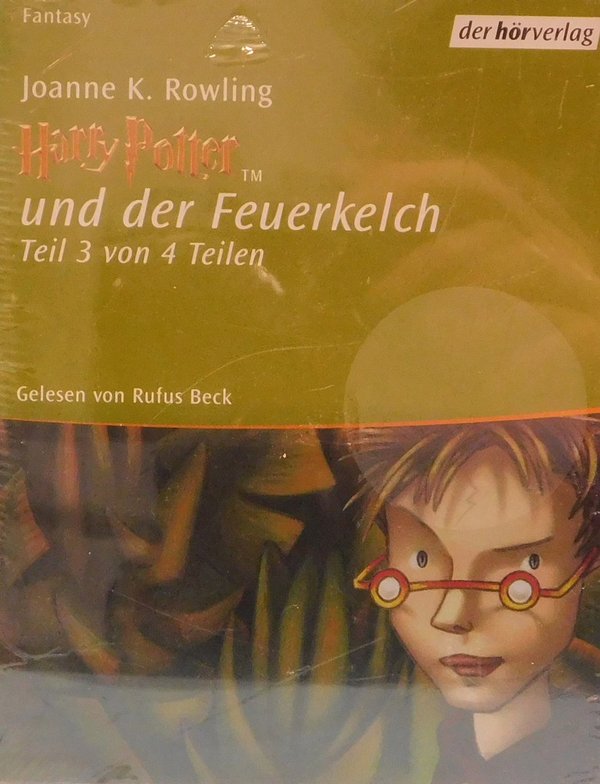 Hörbuch Harry Potter und der Feuerkelch (Bd. 3 von 4), Cassetten