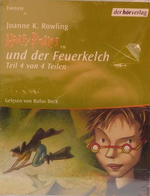 Hörbuch Harry Potter und der Feuerkelch (Bd. 4 von 4), Cassetten