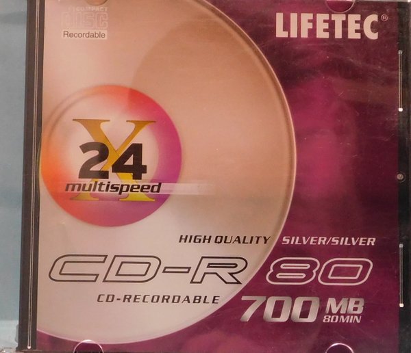 Medion Lifetec Rohlinge CD-R 80 700 MB 80 Min Max 24 x Speed NEU    neu neu