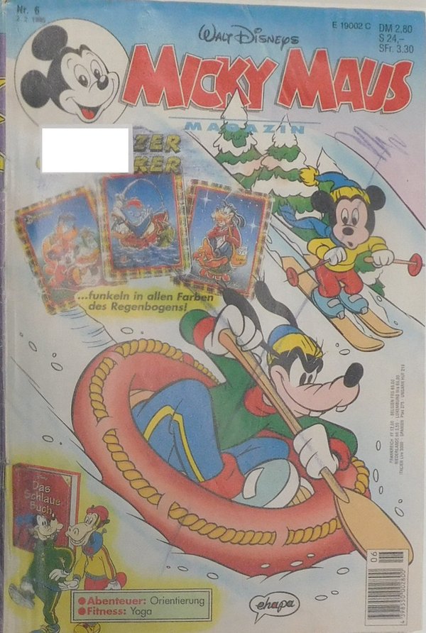 Disney Micky Maus Heft Jahrgang 1995 Nr.: 6 gebraucht