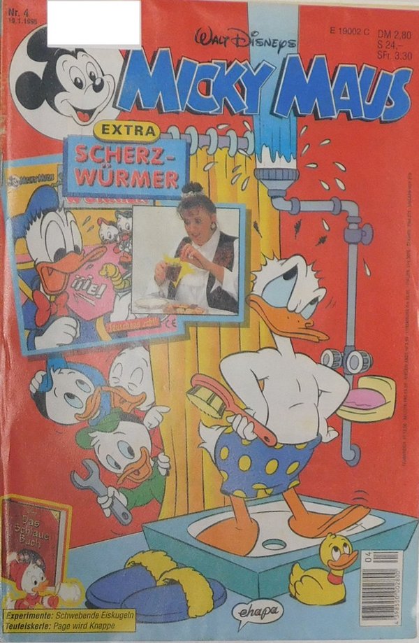 Disney Micky Maus Heft Jahrgang 1995 Nr.: 4 gebraucht