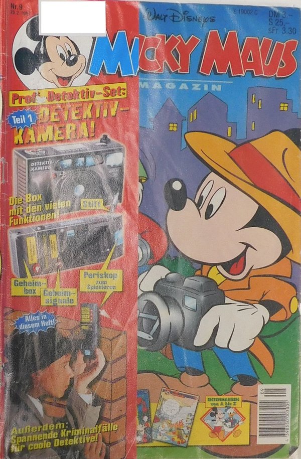 Disney Micky Maus Heft Jahrgang 1997 Nr.: 9 gebraucht