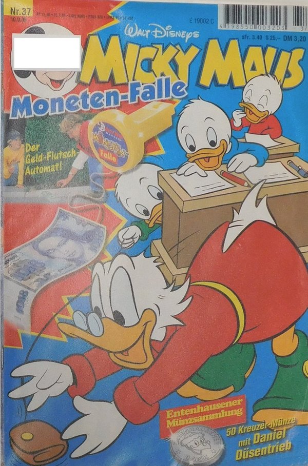 Disney Micky Maus Heft Jahrgang 1998 Nr.: 37 gebraucht
