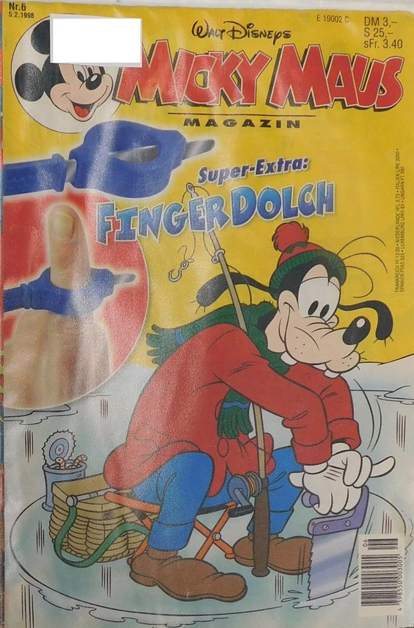 Disney Micky Maus Heft Jahrgang 1998 Nr.: 6 gebraucht