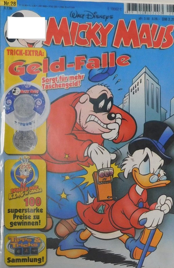 Disney Micky Maus Heft Jahrgang 1999 Nr.: 28 gebraucht