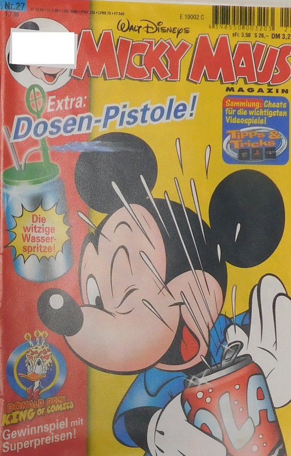 Disney Micky Maus Heft Jahrgang 1999 Nr.: 27 gebraucht