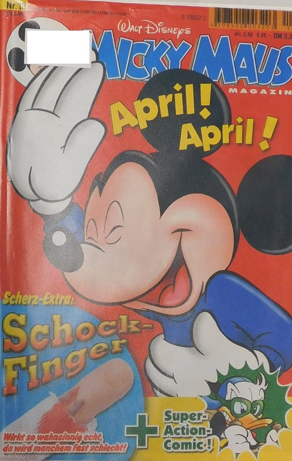 Disney Micky Maus Heft Jahrgang 1999 Nr.: 13 gebraucht