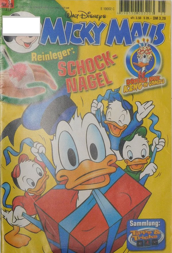Disney Micky Maus Heft Jahrgang 1999 Nr.: 25 gebraucht