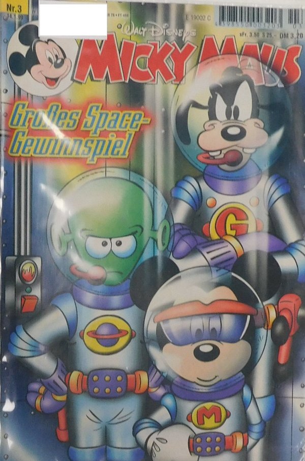 Disney Micky Maus Heft Jahrgang 1999 Nr.: 3 gebraucht