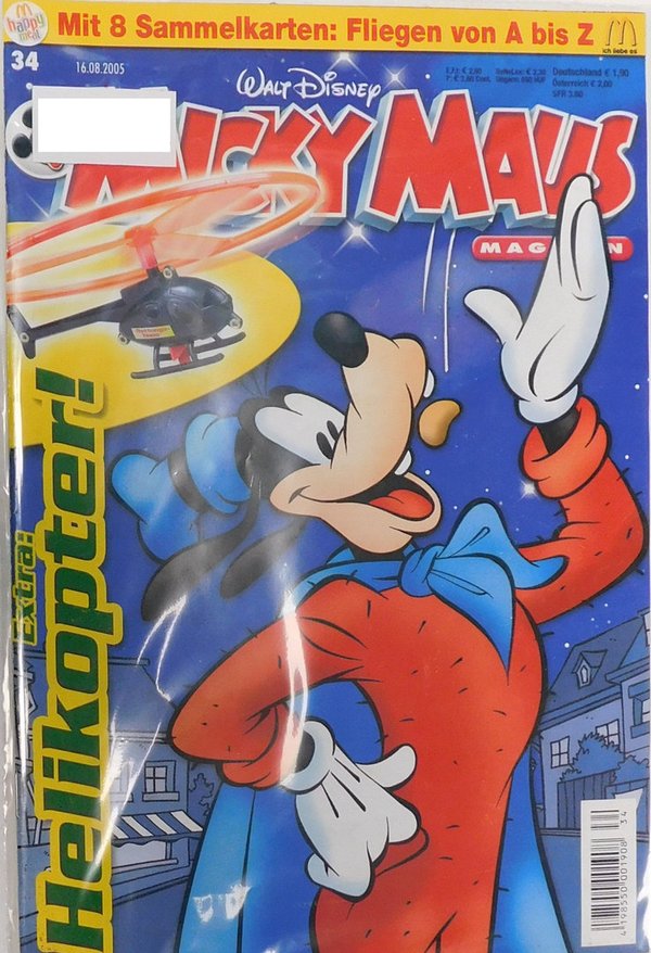 Disney Micky Maus Heft Jahrgang 2005 Nr.: 34 gebraucht