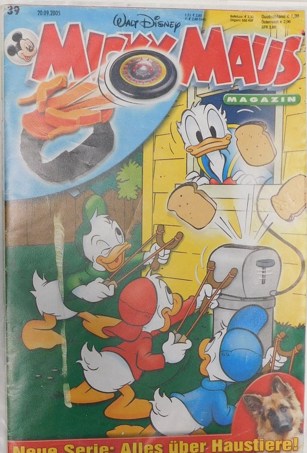 Disney Micky Maus Heft Jahrgang 2005 Nr.: 39 gebraucht