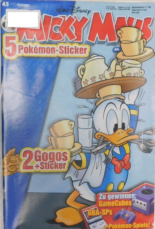 Disney Micky Maus Heft Jahrgang 2005 Nr.: 45 gebraucht