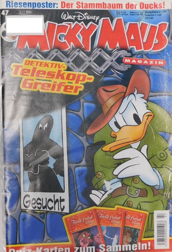 Disney Micky Maus Heft Jahrgang 2005 Nr.: 47 gebraucht