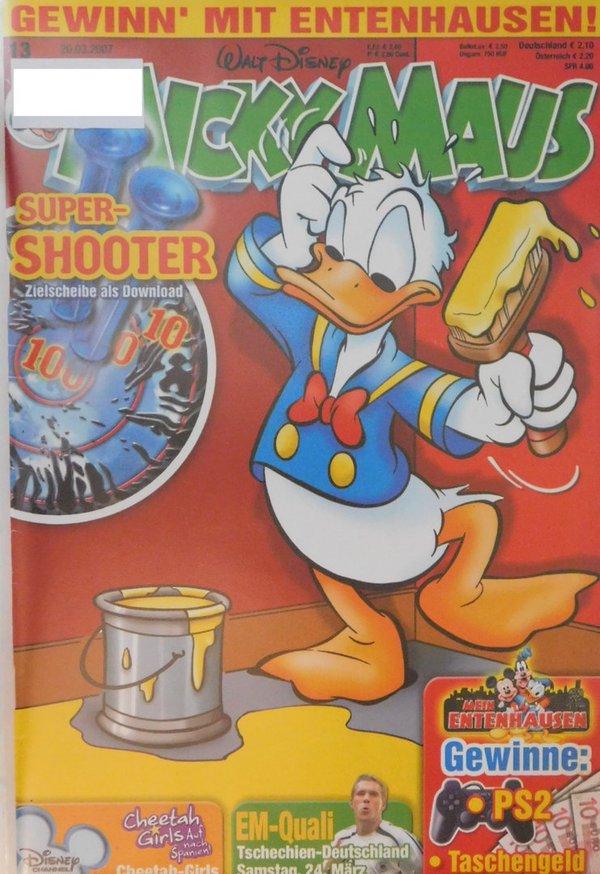 Disney Micky Maus Heft Jahrgang 2007 Nr.: 13 gebraucht