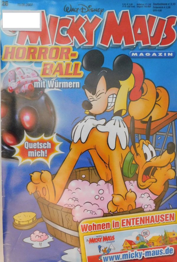 Disney Micky Maus Heft Jahrgang 2007 Nr.: 26 gebraucht