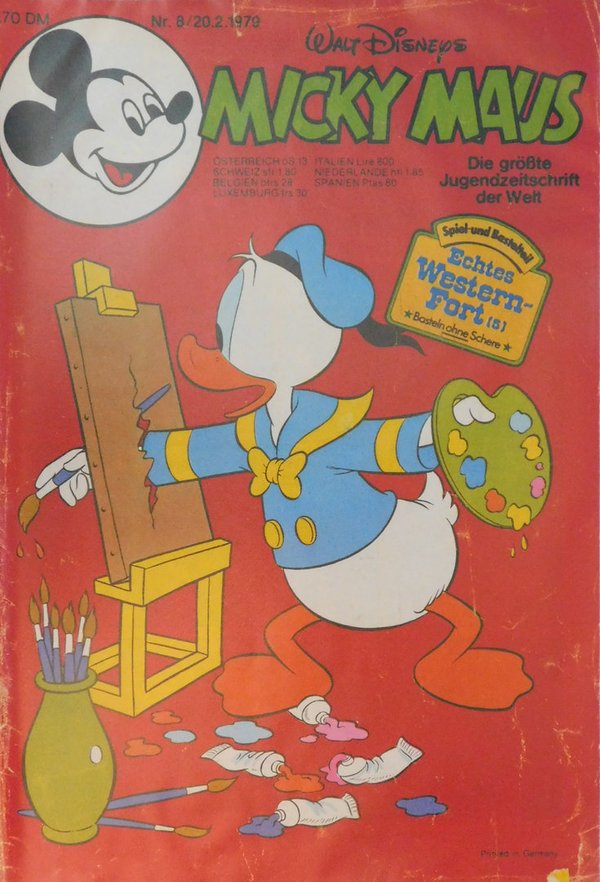 Disney Micky Maus Heft Jahrgang 1979 Nr.: 8 gebraucht