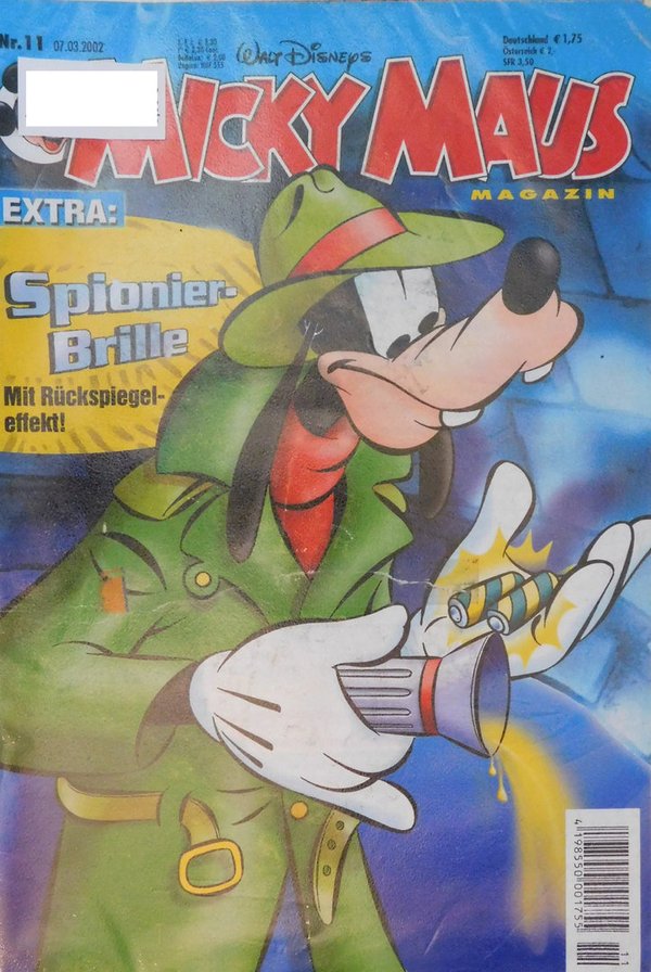 Disney Micky Maus Heft Jahrgang 2002 Nr.: 11 gebraucht