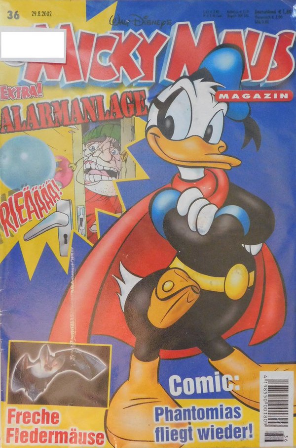 Disney Micky Maus Heft Jahrgang 2002 Nr.: 36 gebraucht
