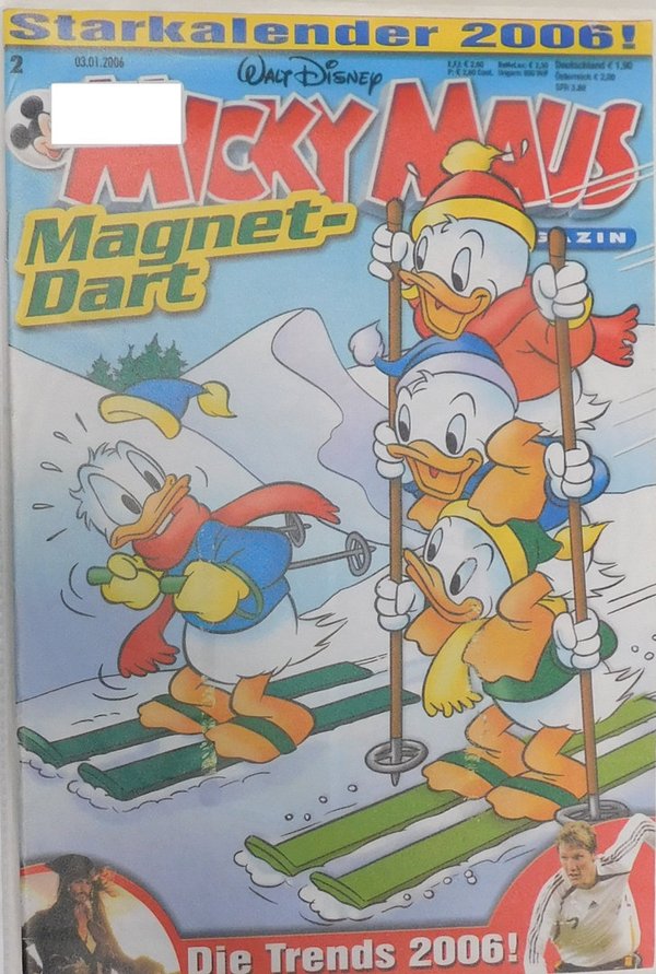 Disney Micky Maus Heft Jahrgang 2006 Nr.: 2 gebraucht