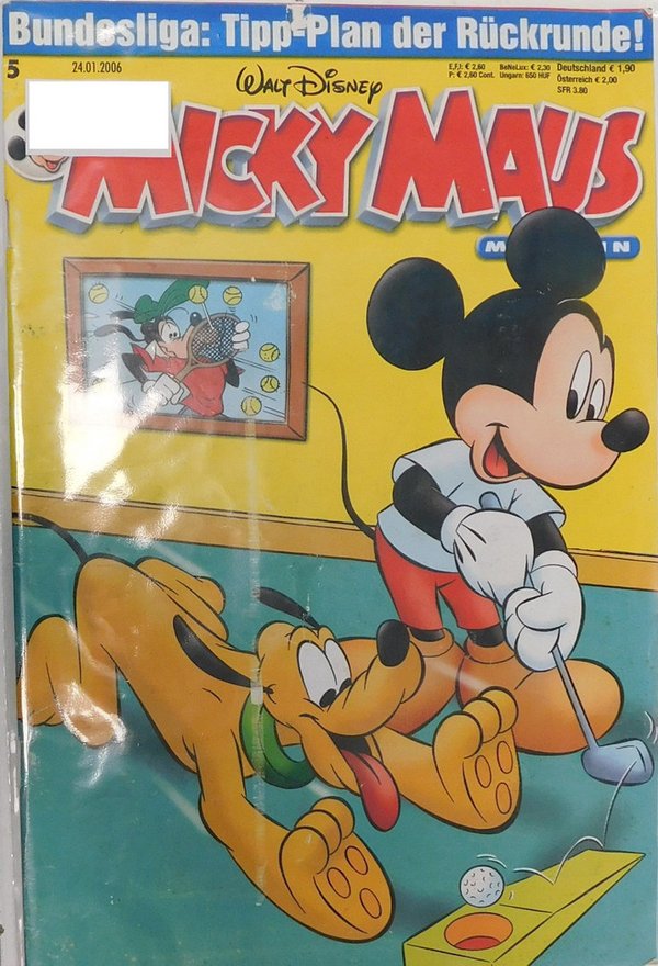 Disney Micky Maus Heft Jahrgang 2006 Nr.: 5 gebraucht