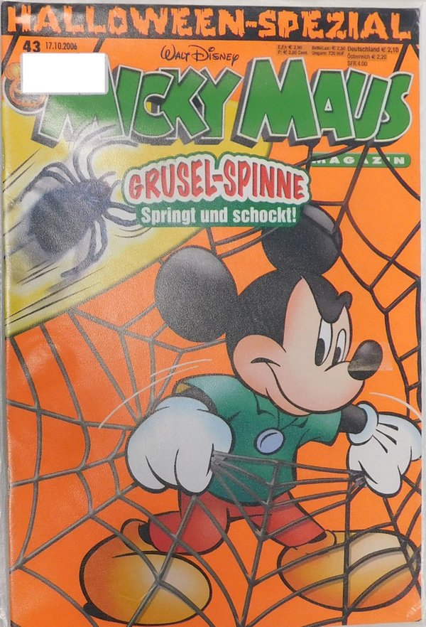 Disney Micky Maus Heft Jahrgang 2006 Nr.: 43 gebraucht