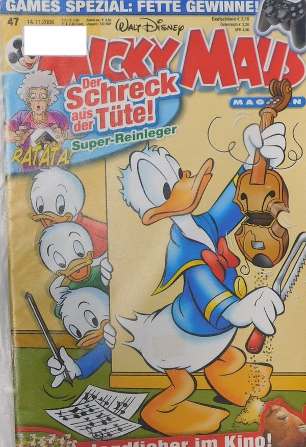 Disney Micky Maus Heft Jahrgang 2006 Nr.: 47 gebraucht
