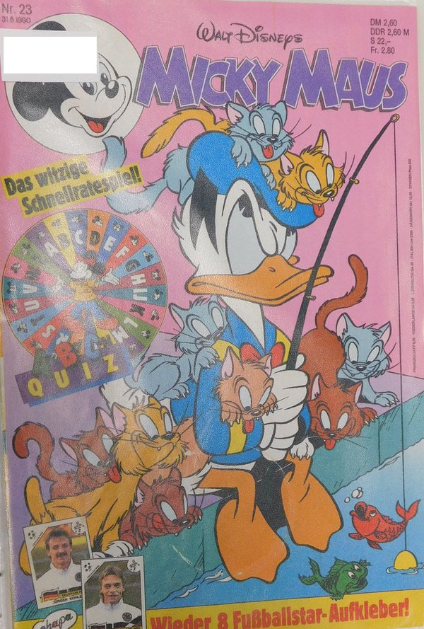 Disney Micky Maus Heft Jahrgang 1990 Nr.: 23 gebraucht