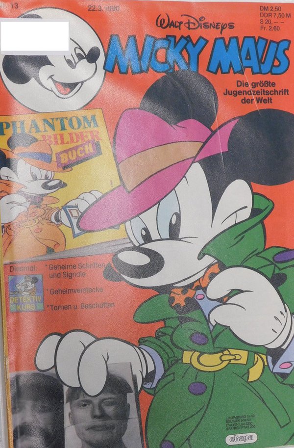 Disney Micky Maus Heft Jahrgang 1990 Nr.: 13 gebraucht