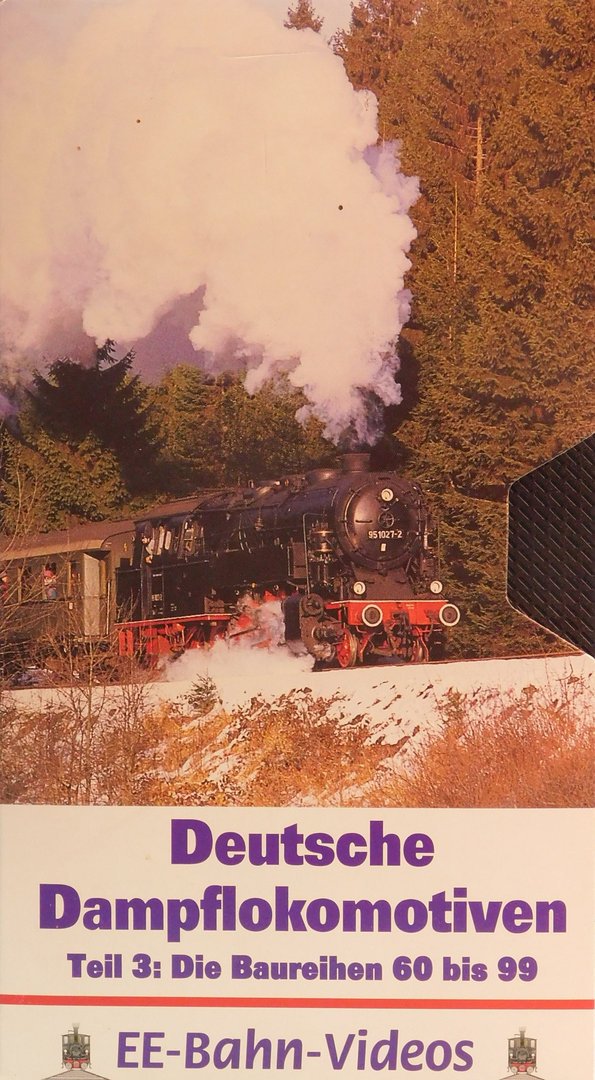 VHS Eisenbahn "Deutsche Dampflokomotiven" Teil 3