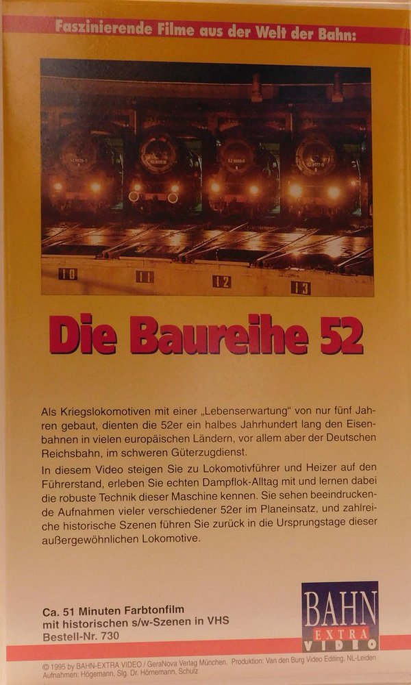VHS Eisenbahn "Die Baureihe 52"