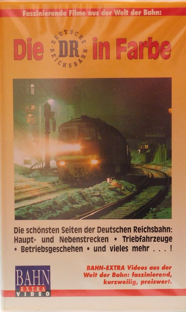 VHS Eisenbahn "Die DR in Farbe"