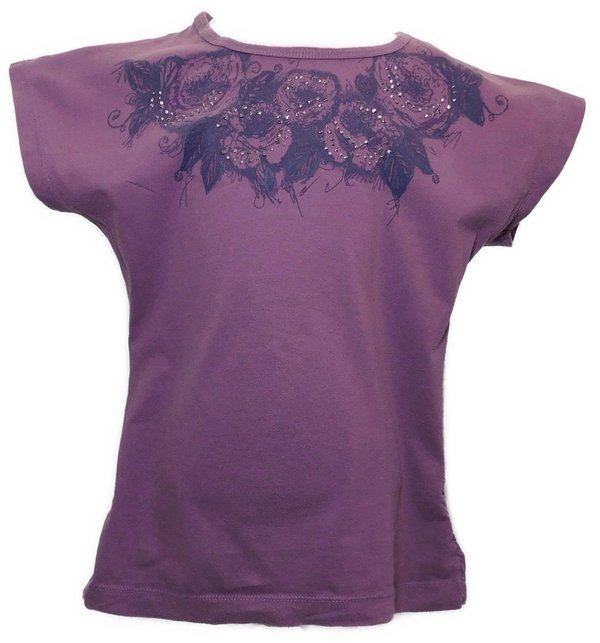 T-Shirt Kurzarm für Mädchen Größe 146/152