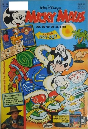 Disney Micky Maus Heft Jahrgang 1993 Nr.: 20 gebraucht