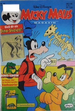 Disney Micky Maus Heft Jahrgang 1993 Nr.: 42  gebraucht