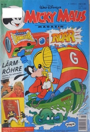 Disney Micky Maus Heft Jahrgang 1994 Nr.: 32 gebraucht
