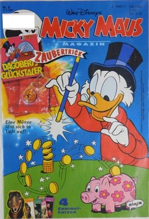Disney Micky Maus Heft Jahrgang 1994 Nr.: 8 gebraucht