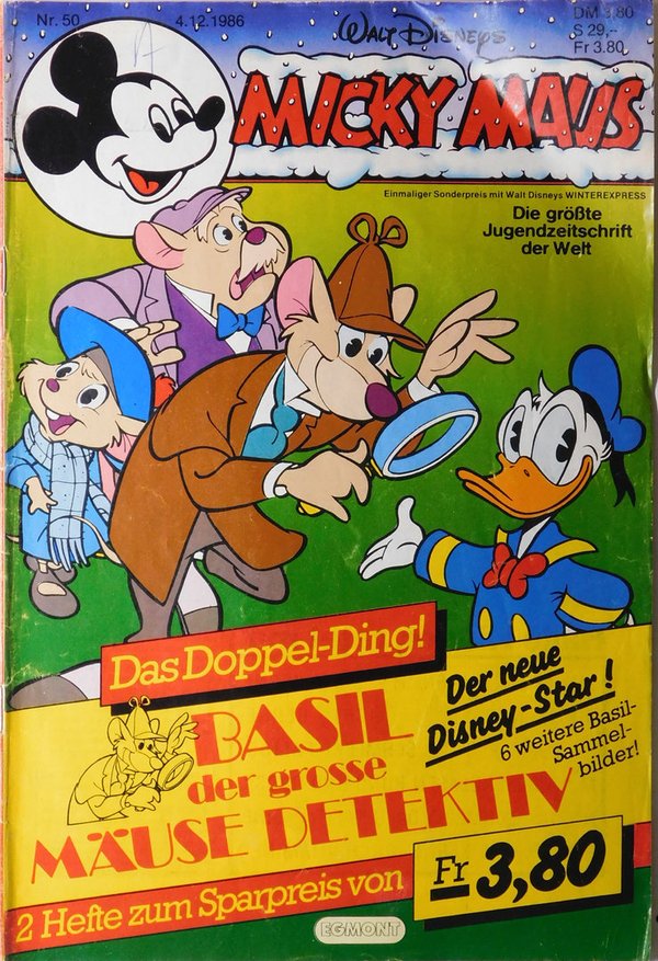 Disney Micky Maus Heft Jahrgang 1986 Nr.: 50 gebraucht