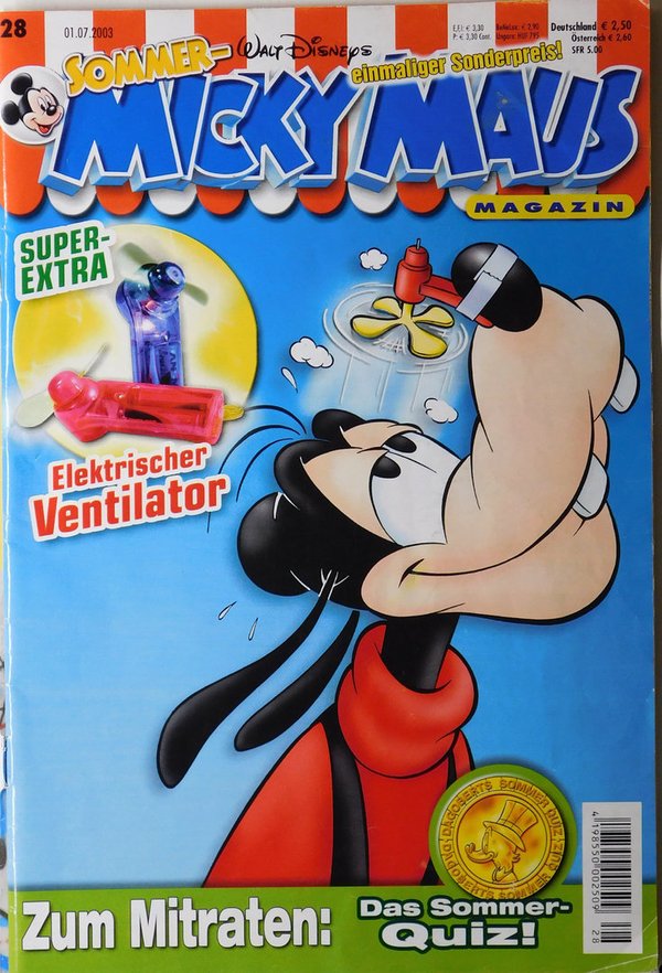 Disney Micky Maus Heft Jahrgang 2003 Nr.: 28 gebraucht