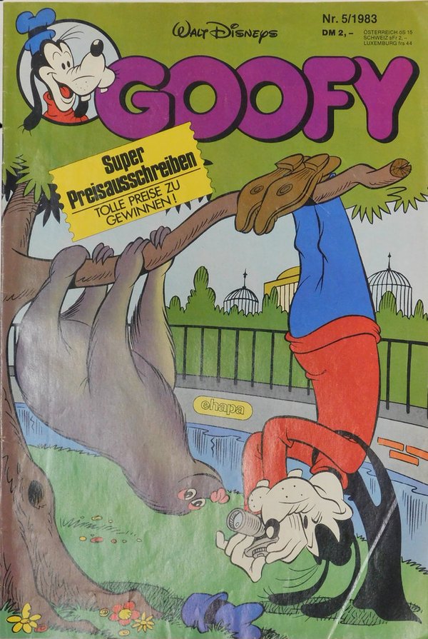 Disney Goofy Heft Jahrgang 1983 Nr.: 5 gebraucht